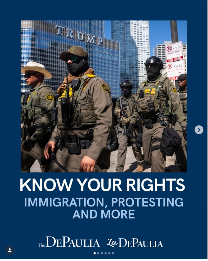 Know Your Rights Instagram post